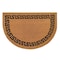 First Concept First Concept 24 in. W X 36 in. L Black/Brown Greek Key Coir Door Mat FC-72019 - alternate 1